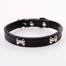 Load image into Gallery viewer, Bone Leather Durable Pet Dog Collar Pet