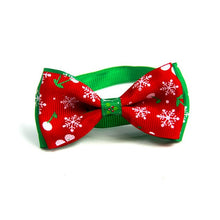 Load image into Gallery viewer, Christmas Holiday Pet Cat Dog Collar Bow