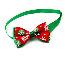Load image into Gallery viewer, Christmas Holiday Pet Cat Dog Collar Bow