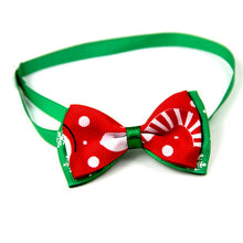 Load image into Gallery viewer, Christmas Holiday Pet Cat Dog Collar Bow