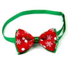 Load image into Gallery viewer, Christmas Holiday Pet Cat Dog Collar Bow