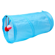 Load image into Gallery viewer, Pet Cat Toys 2 Way Cat Tunnel