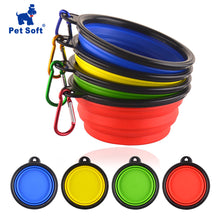 Load image into Gallery viewer, Pet Soft Dog Bowl 1PC Folding